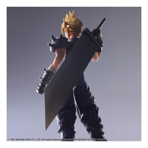 Final Fantasy Vii: Cloud Strife Trae Figura De Acción