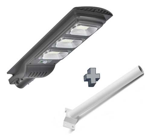 Luminaria Vial Solar Led 60w Pala Con Brazo Foco Chiaro