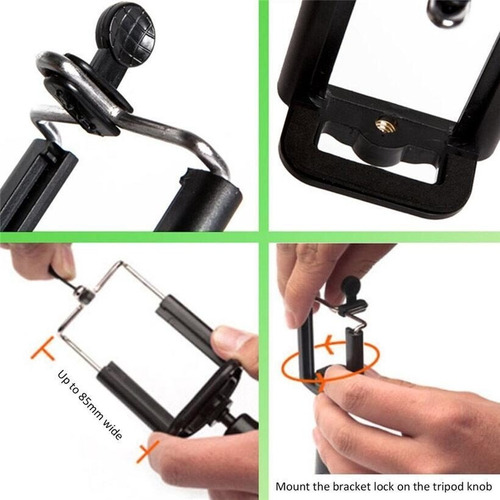 Mini Trípode Para Celular Y Camara Con Clip Para Selfies
