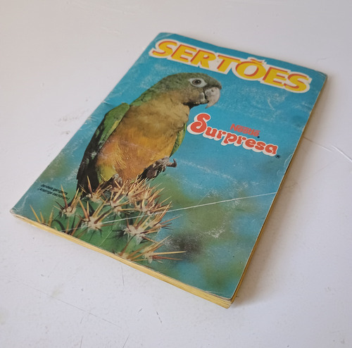 Álbum Chocolate Surpresa - Sertões - 1991 (falta 1 Card) (Usado)