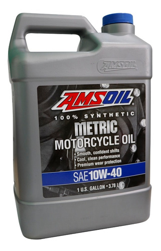 Aceite Amsoil Metric 10w40 100% Sintético Original 3.78ml