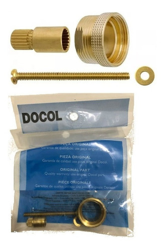 Prolongador P/ Registro Docol Aumento 1cm 1/2 E 3/4 Original