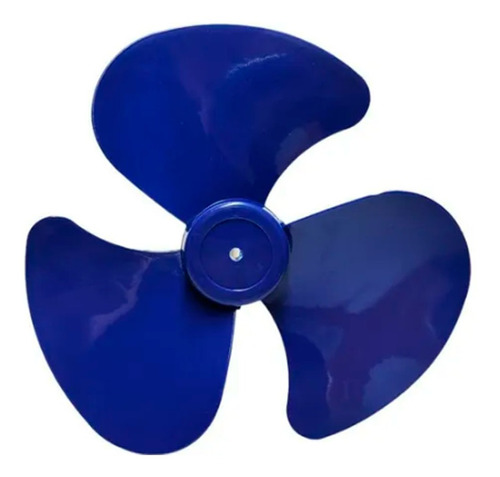 Hélice Ventilador Faet 1/2 Lua 30cm 3 Pás Azul