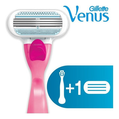 Máquina De Afeitar Gillette Venus Pink + Repuesto Kit