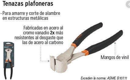 Alicate De Presion 10 Pulgadas Truper Mordaza Recta