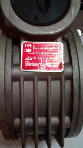 Reductor Bonfiglioli Modelo: Vf63a P1 P71b14 Codigo:20318009