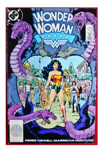Wonder Woman #37 1989 Original En Ingles