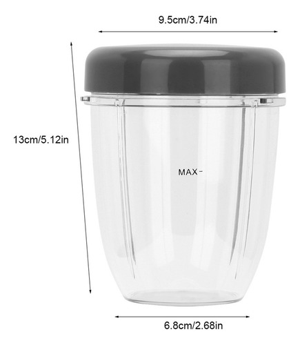 Kit De Parte De Licuadora Con Tapa Para Nutri Bullet 900w