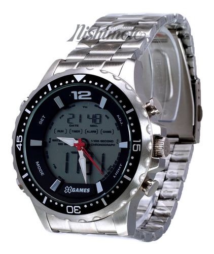 Relógio X-games Masculino Anadigi Xmssa008 Bxsx Aço