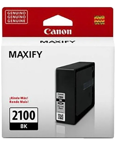Tinta Canon Pgi-2100xl Negra Original Maxify Ib4010 70.9ml