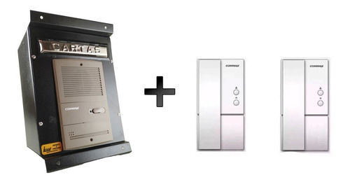 Imagen 1 de 9 de Cartero Para Reja Con Portero Eléctrico Commax Dp-101la