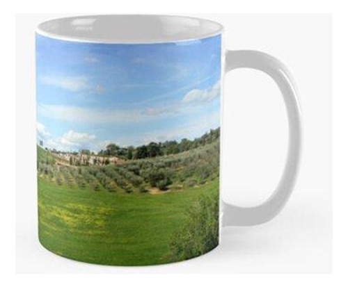 Taza La Val D'orcia Verde Calidad Premium