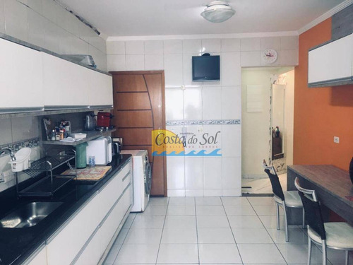 Imagem 3 de 21 de Apartamento Com 3 Dormitórios À Venda, 130 M² Por R$ 520.000,00 - Aviação - Praia Grande/sp - Ap15615