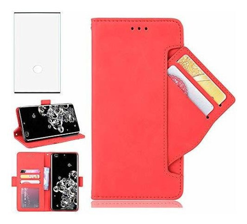 Funda Para Samsung Galaxy Note 10 Plus De Color Rojo