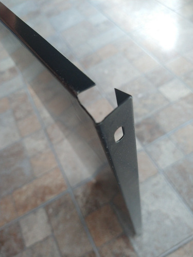 Estante Metálico Para Ménsula Y Riel 17x90cm Nuevo X2