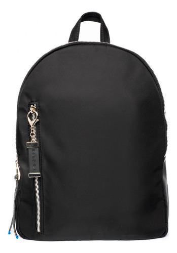Mochilas Mujer Kiaora Hongi Color Negro Diseño De La Tela Liso