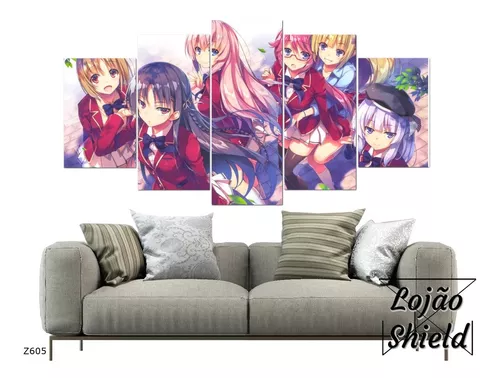 Quadro Decorativo Classroom Of The Elite Personagens Girls