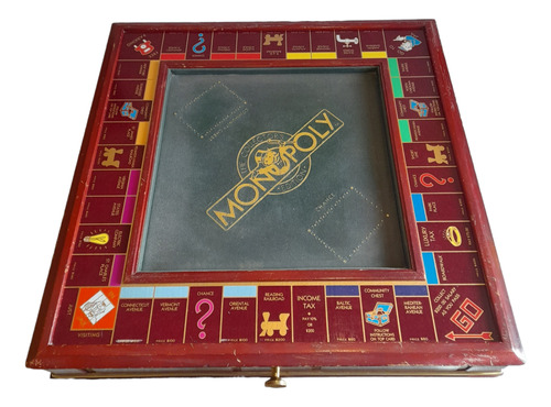 Monopoly Edicion De Coleccion Madera Franklin Mint 1991 