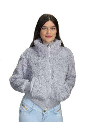 Pack 2 Chaqueta Corderito Con Polar De Mujer 100%peruano