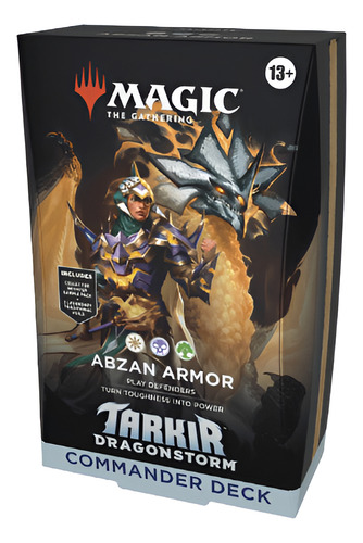 Mtg Tarkir: Dragonstorm Commander Abzan Armor (español)