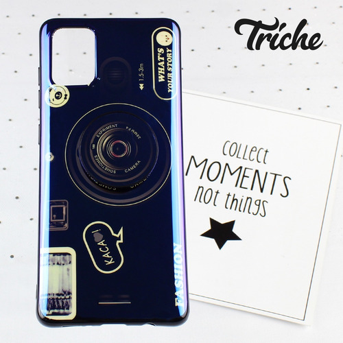 Funda Case Triche Camara Retro Tornasol Para Celular Galaxy