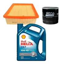 Comprar Kit Filtros Aire Y Aceite + 10w40 Shell Hx7 4lts Ford Ka 1.5