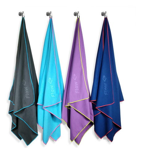 Flow Hydro - Toalla Deportiva De Microfibra De Secado R...