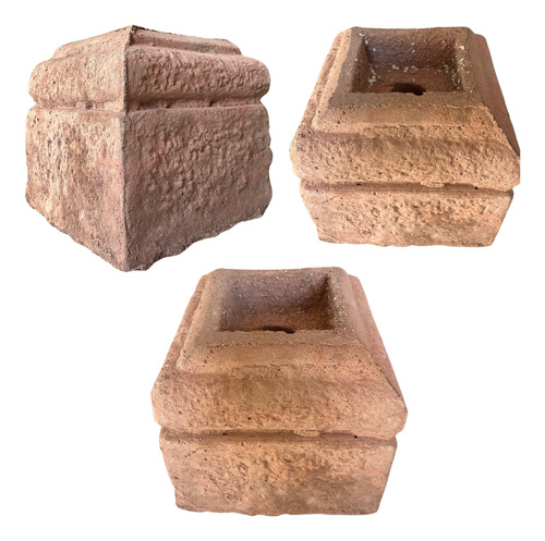 Base Para Pilar Madera Cobertizo Anclaje De Cemento 5x5 PuLG
