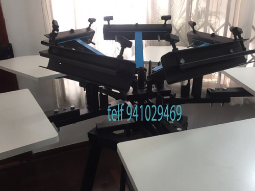 Pulpo De Serigrafia 5x5 Estaciones Envio Provincia