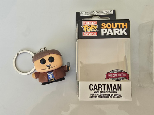 Chaveiro South Park Pop Fé De Mais Um Cartman Cantor Gospel