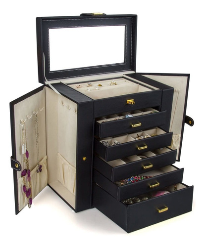 Gran Caja O Almacenamiento Para Joyas Kendal Ljc-shd5