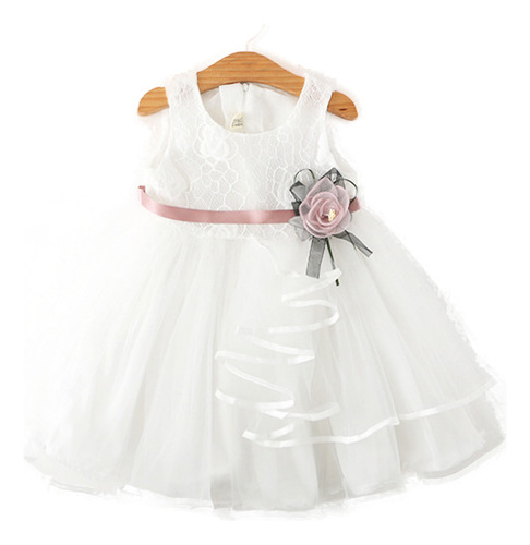 Vestidos Infantis Forrados, Tutues Florais De Renda Princesa