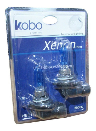 Lamparas Kobo Blue Vision Efecto Xenon 9005 12volts 60w