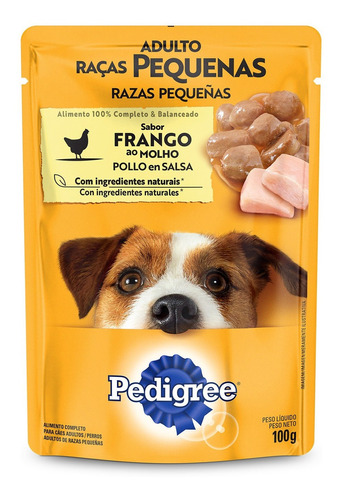 Pedigree  Adulto Raz Peq 100g