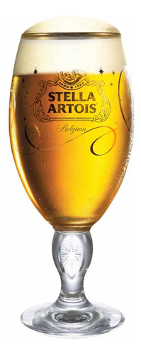 Taça De Cerveja Party Stella Artois Belgium 420ml Cor Incolor