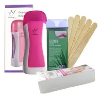 Comprar Kit Depilación Calentador + Cera + Bandas De Depilación
