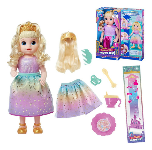Baby Alive Princesa Ellie Grows Up Crece De Verdad Y Habla