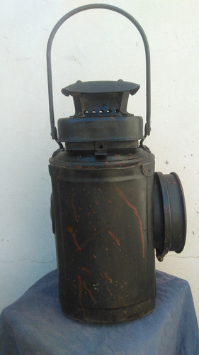 Antiguo Farol Ferrocarril Tren Para Vagón De Cola (Usado)