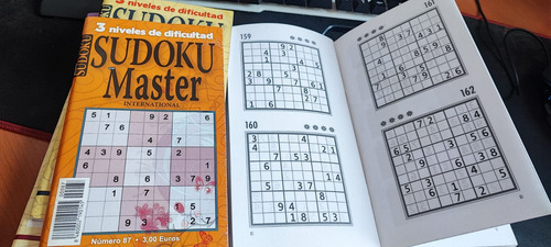 Sudoku Master Pack 3 Uni, 100 Paginas - Edigrama