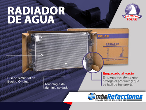 Radiador Agua Corsa 2002 2003 2004 2005 2006 2007 2008