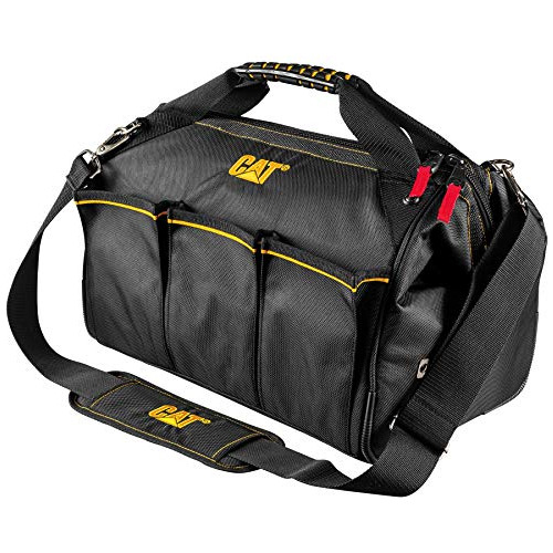 Bolsa De Herramientas Cat Pro De Boca Ancha De 16 Pulgadas -