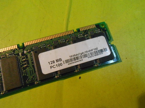 Memoria Smart Dimm 128mb Pc100 - Hk1604a1 - Retro (Usado)