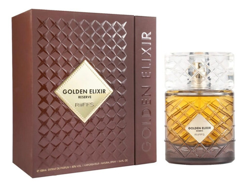 Perfume Riiffs Golden Elixir Reserve Extrait De Parfum 100ml