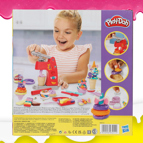 Play Doh Set De Dulces Y Helados Magicos Masa Juguete Hasbro Dulces Y Helados Mágicos