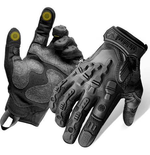 Guantes Dedos Completos Proteccion Impacto Tactico Motocicle