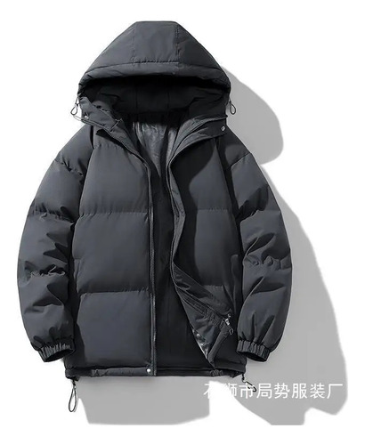 Chaqueta Acolchada De Algodón Para Invierno Con Capucha Para