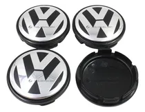 Comprar Tapas Centrales Emblema De Aro Para Volkswagen 6.5 Cm X 4 U.