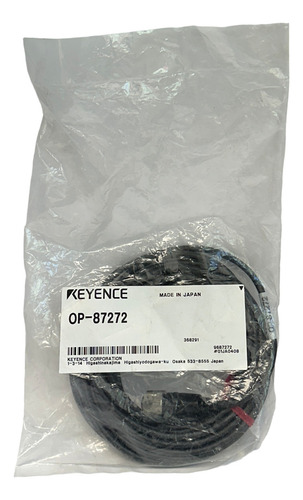 Keyence Op-87272 / Op87272 Connector Cable M12 Strai Ccs
