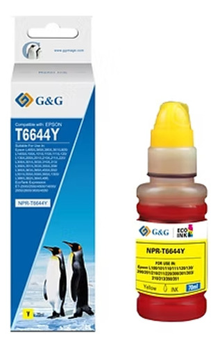 2 Pack De Carga De Tinta Para Epson T664 L220, L120, L121