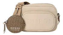 Comprar Cartera Guess Sf948971 Crossbody Beige